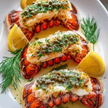 Garlic Butter Lobster Tails Recipe