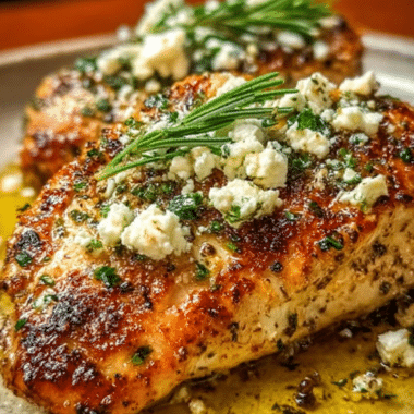 Greek Chicken With Lemon and Feta
